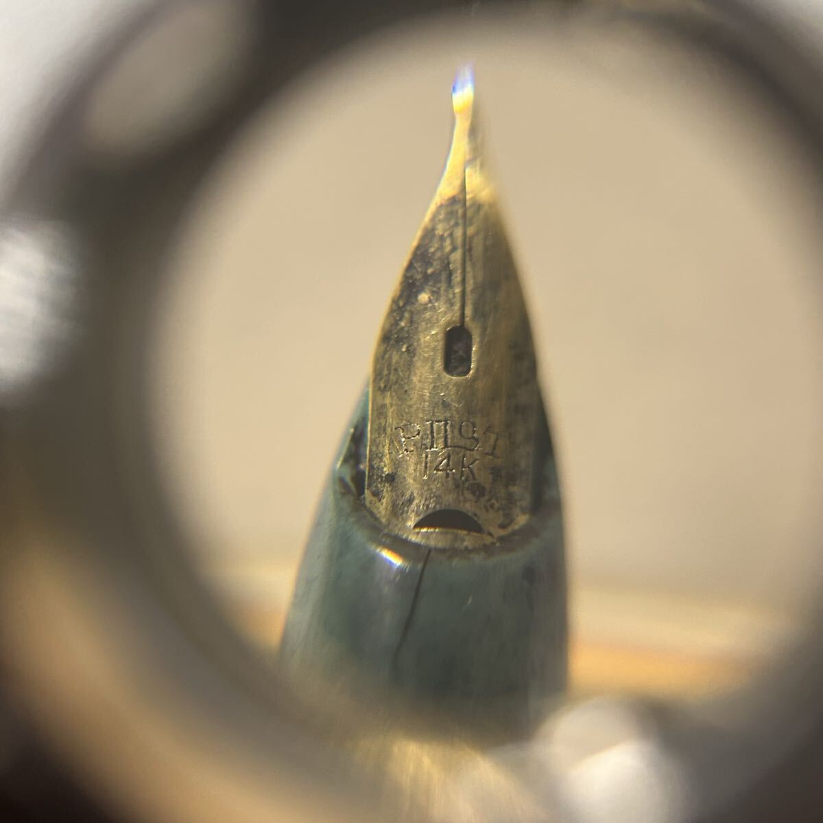 PILOT パイロット 萬年筆 ペン先 14K 筆記用具 高級 ブランド 中古品