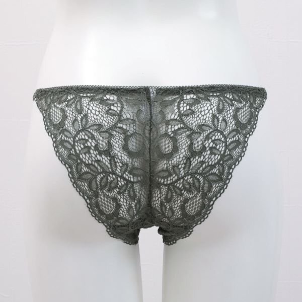 ブラジャーショーツセット 安い 三角ブラジャー ハーフバック パンツ インナー 下着 ゴージャス総レース お得品在庫セール M_画像8