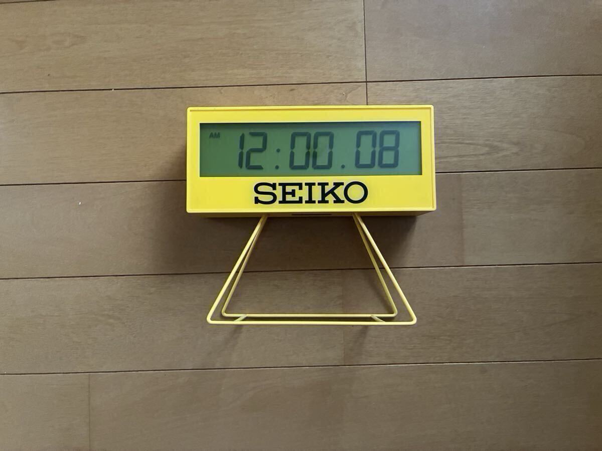 SEIKO SQ817Y デジタル置き時計