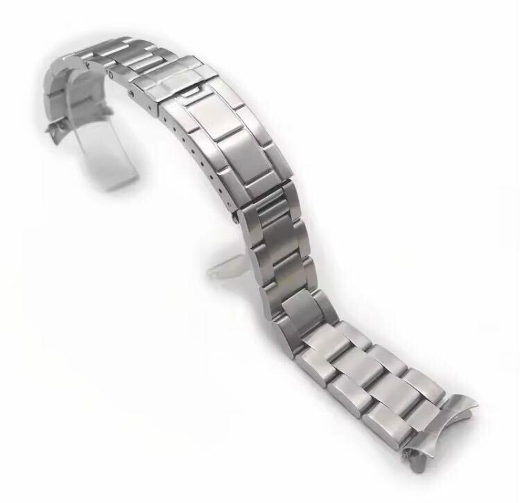 20mm ロレックス用 互換 ヘアライン メタルブレス ブレスレット 腕時計 ベルト 旧サブマリーナ などに_画像1