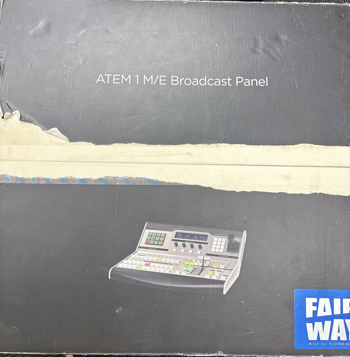 【03】 Blackmagic Design ATEM 1 M/E Broadcast Panel スイッチャー コントローラー パネル 中古品