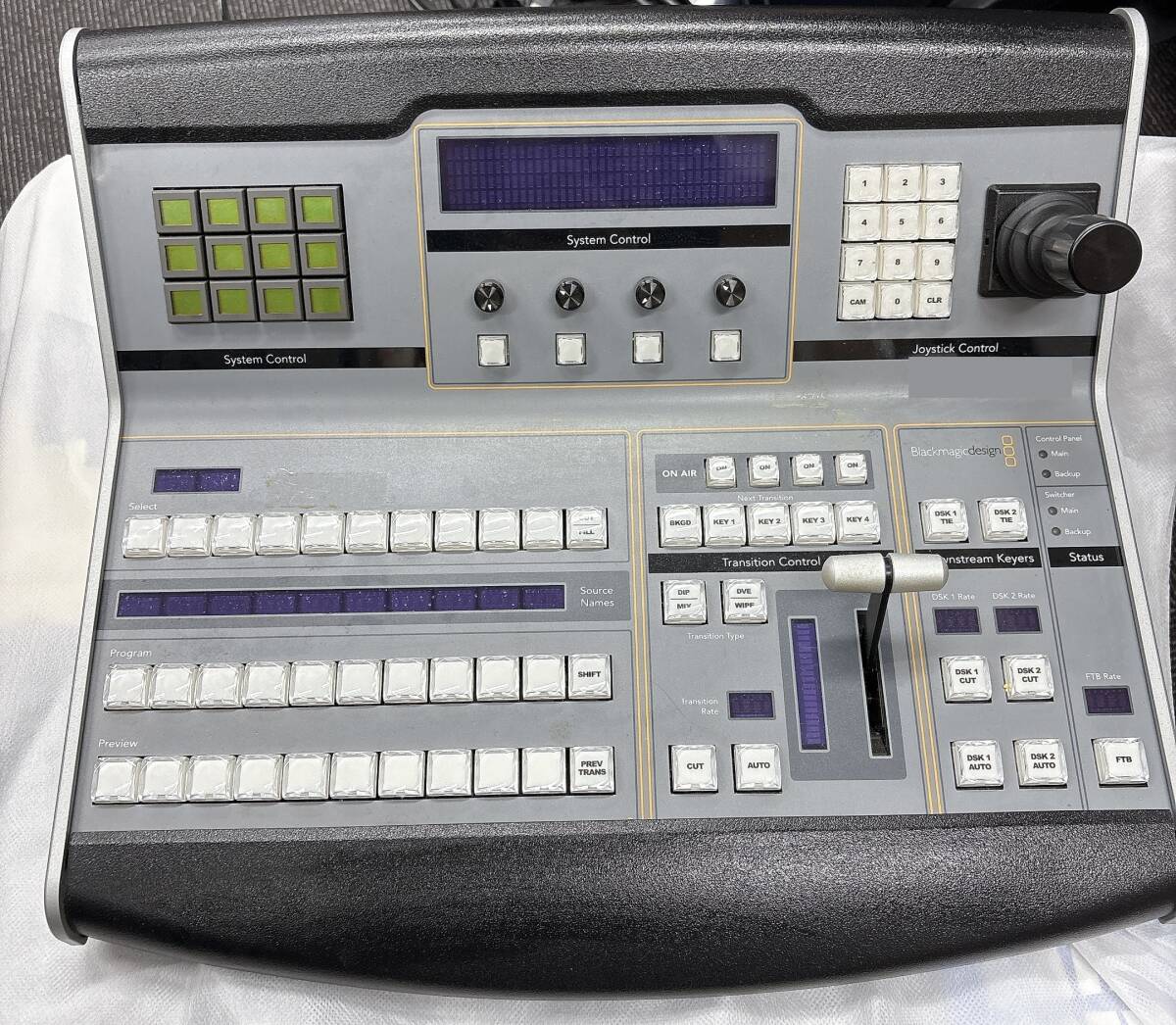 【03】 Blackmagic Design ATEM 1 M/E Broadcast Panel スイッチャー コントローラー パネル 中古品