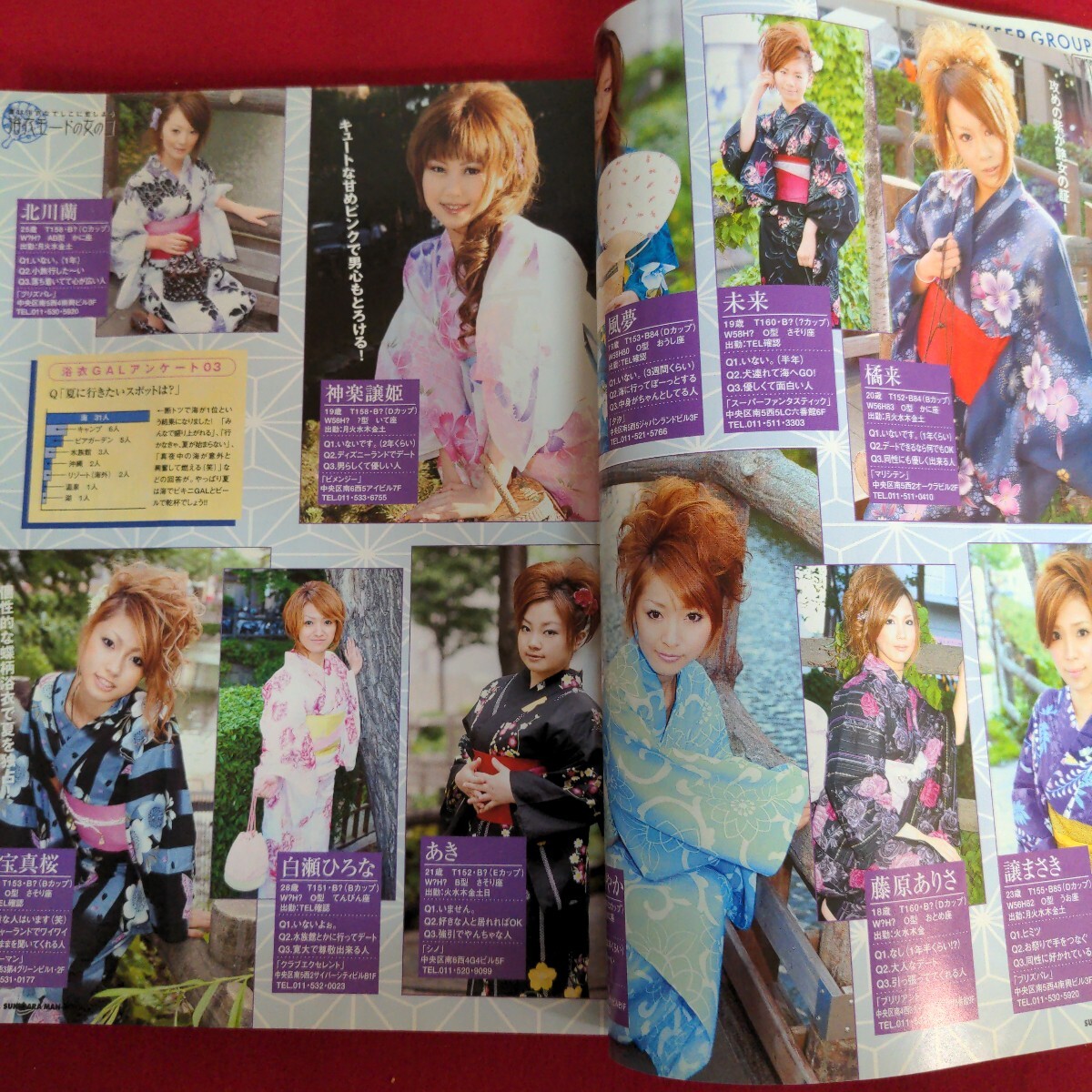 Fa-294/すきパラまんぞく 2007年9月号 vol.45　思わせぶりな水着小悪魔 浴衣なでしこ53人 ケツシメイ2/L2/70924_画像7