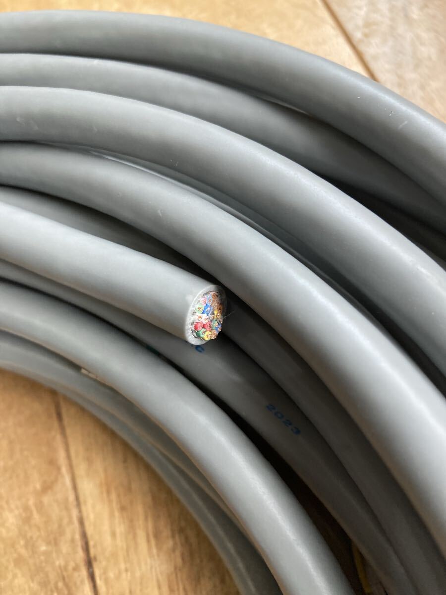 【送料無料】 0.3SQx20c 30m 20芯 MVVS マイクロホン用ビニルコード 富士電線 20x0.3mm2 AWG22 信号線　マイクコード_画像5