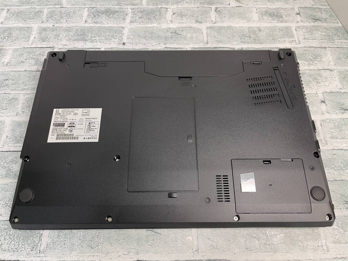 富士通 LIFEBOOK A5513/RX 2024年10月発表モデル Intel Core i5-1335U メモリ16GB+SSD256GB+DVD 顔認証 15.6型FHD Win11 送料無料 N7J1116_画像7