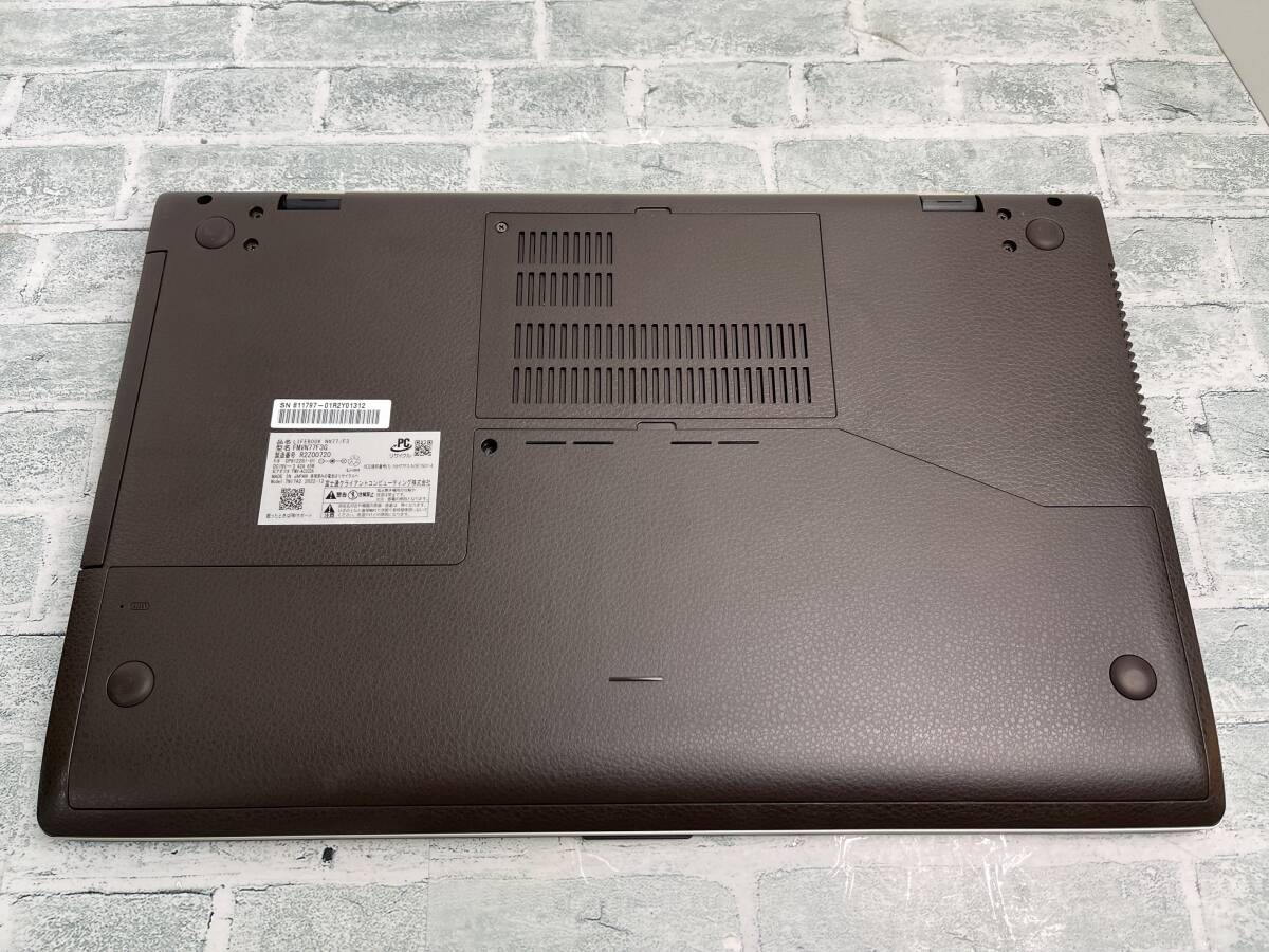 富士通 LIFEBOOK NH77/F3 AMD Ryzen 7 5700U メモリ16GB+SSD512GB+DVD 17.3型FHD Win11 送料無料 N7J1133_画像7
