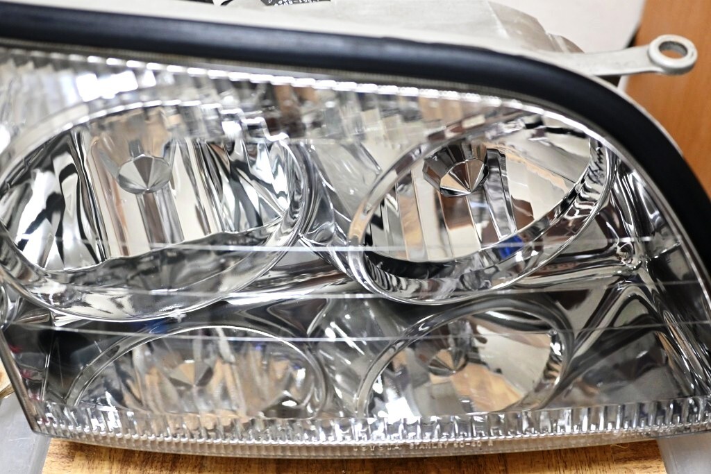 美品 黄ばみ無し 付属完備 TOYOTA UCF20 UCF21 20 セルシオ 純正 後期 HID キセノン 左右 ヘッドライト ASSY STANLEY 50-40 刻印 18 ①_画像6
