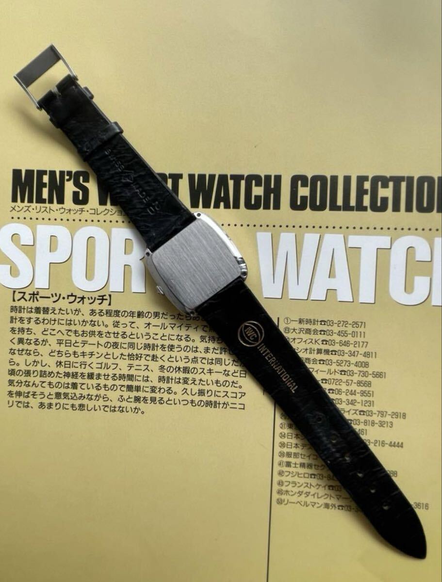 超希少　オリジナル　ダブルネーム　シャフハウゼンIWC/メンズ腕時計 金無垢750_画像2