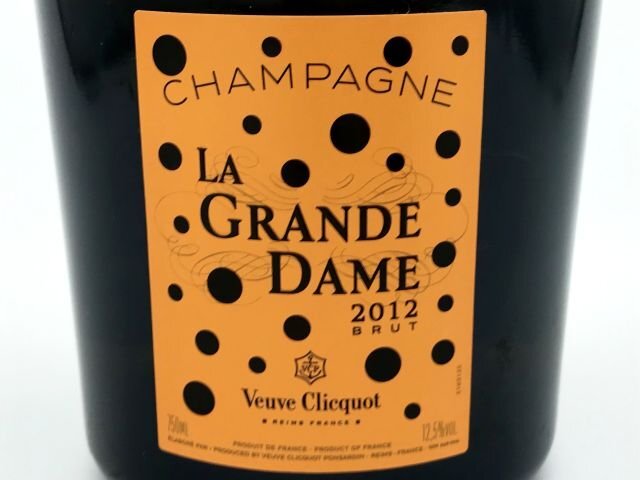 Veuve Clicquot ヴーヴクリコ La Grande Dame ラ?グランダム 2012 草間彌生 シャンパーニュ 750ml 12.5% 化粧箱あり