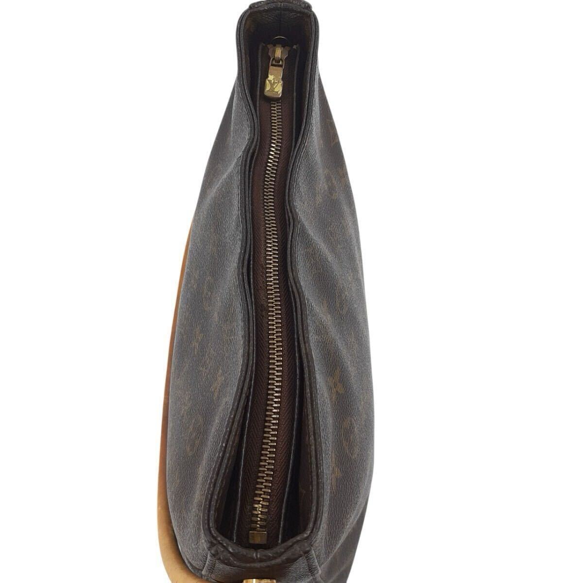 1円?　LOUIS VUITTON ルイヴィトン M51145 モノグラム ルーピングGM ワンハンドル ハンドバッグ ワンショルダー　ブラウン