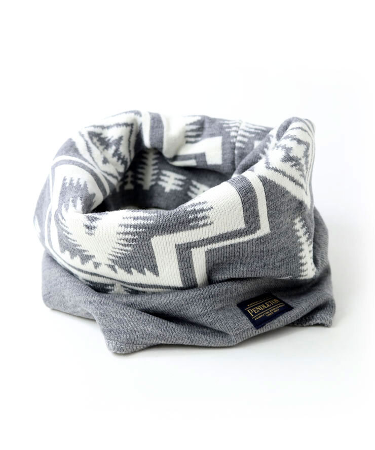 ＜ライトグレー＞PENDLETON ペンドルトン ハーディング ネックウォーマー PDT-000-253008 防寒 秋 冬 ギフト プレゼント_画像4