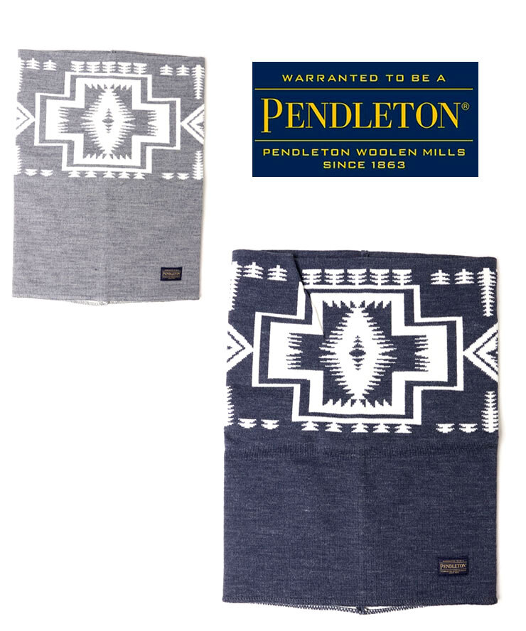 ＜ライトグレー＞PENDLETON ペンドルトン ハーディング ネックウォーマー PDT-000-253008 防寒 秋 冬 ギフト プレゼント_画像7