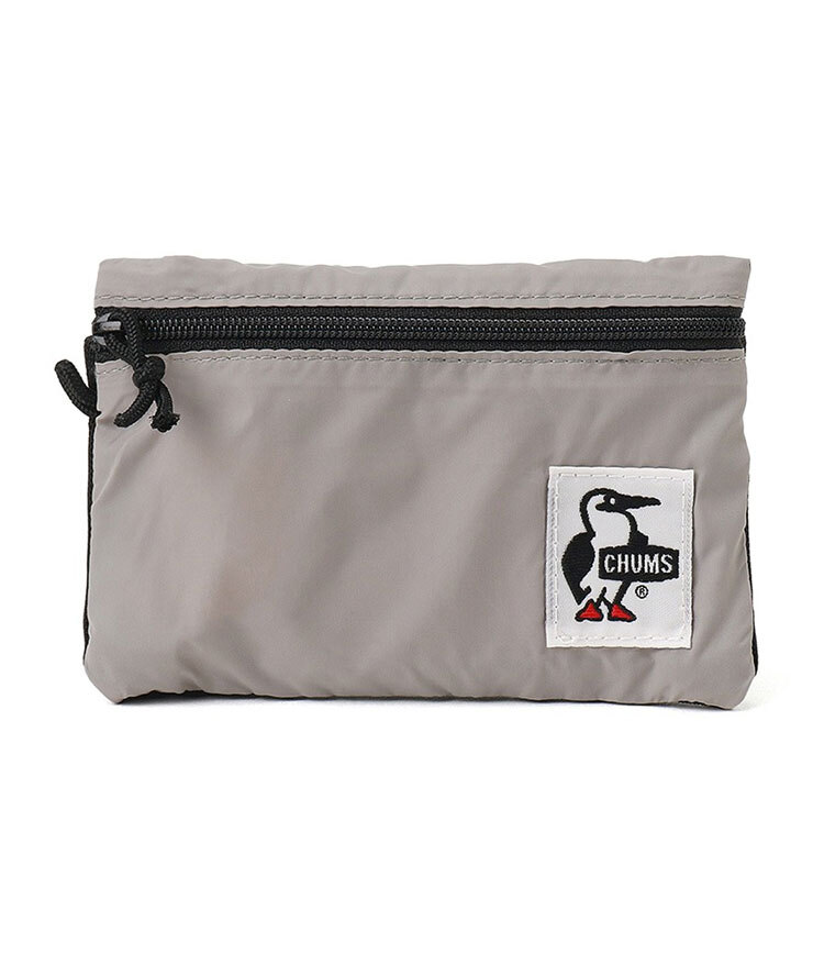 <ベージュ(B001)>CHUMS チャムス ブービーコインケースエコバッグ CH60-3940 コインケース 小銭入れ 財布 トートバッグ エコバッグ_画像4