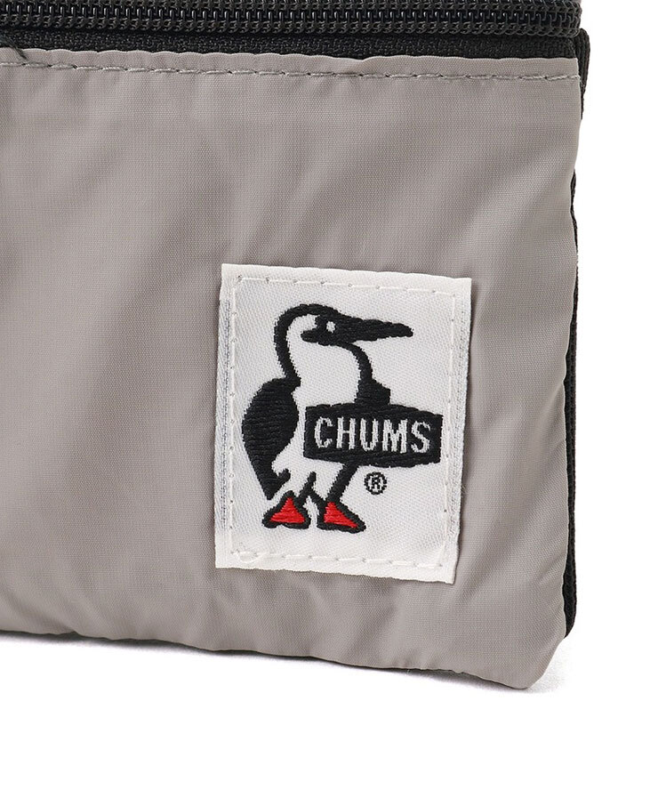 <ベージュ(B001)>CHUMS チャムス ブービーコインケースエコバッグ CH60-3940 コインケース 小銭入れ 財布 トートバッグ エコバッグ_画像7