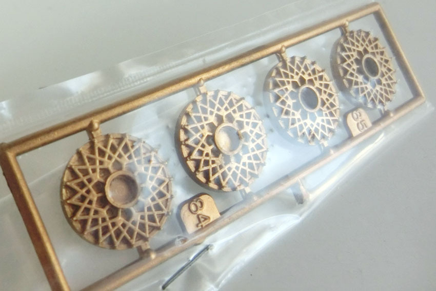 マルイ 1/24 ランボルギーニイオタ 純正ホイール　初期ホイール　他部品_画像1