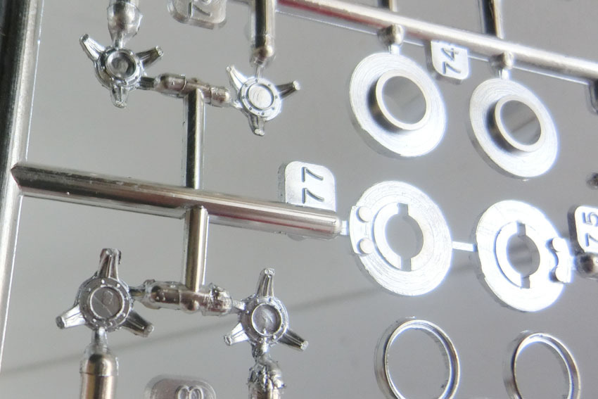 マルイ 1/24 ランボルギーニイオタ 純正ホイール　初期ホイール　他部品_画像5