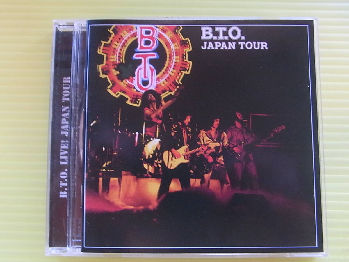BTO JAPAN TOUR バックマン・ターナー・オーヴァードライヴ CD_画像1