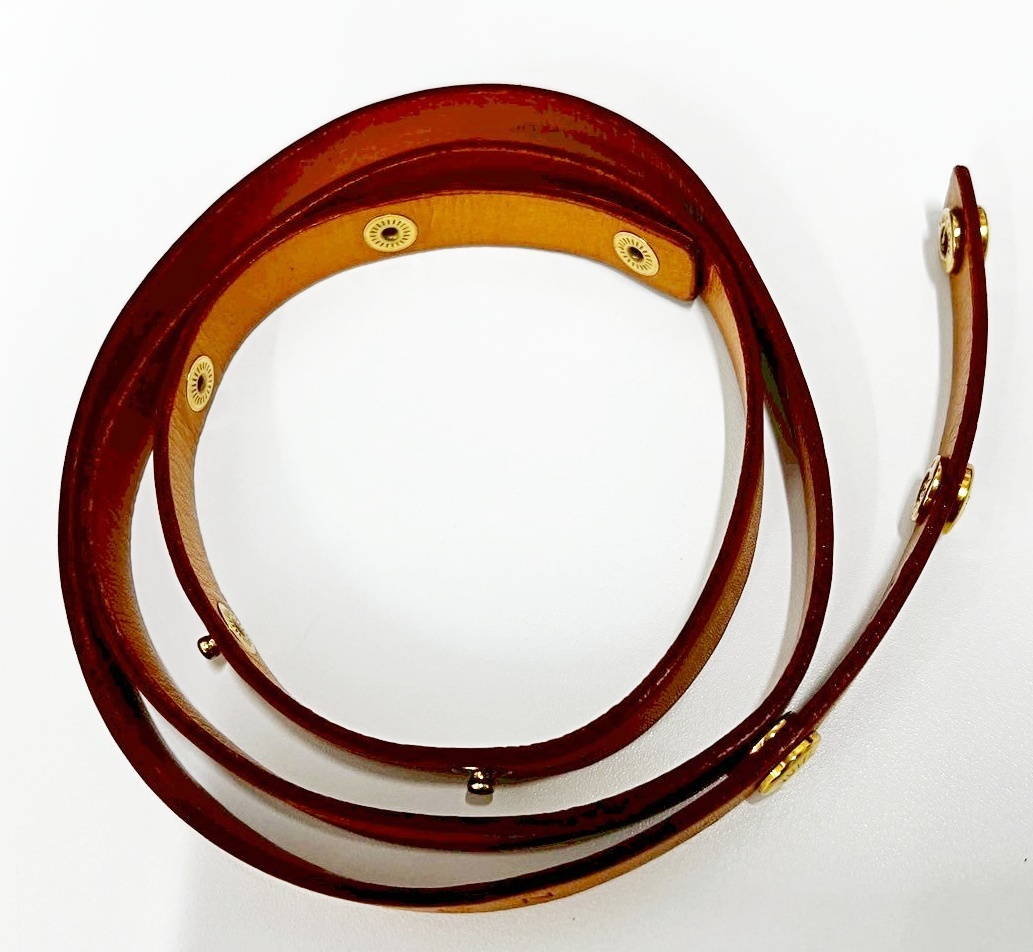 1円～ LOUIS VUITTON ルイヴィトン バッグ用 ショルダーストラップ ショルダーベルト 斜め掛け 肩掛け ブラウン