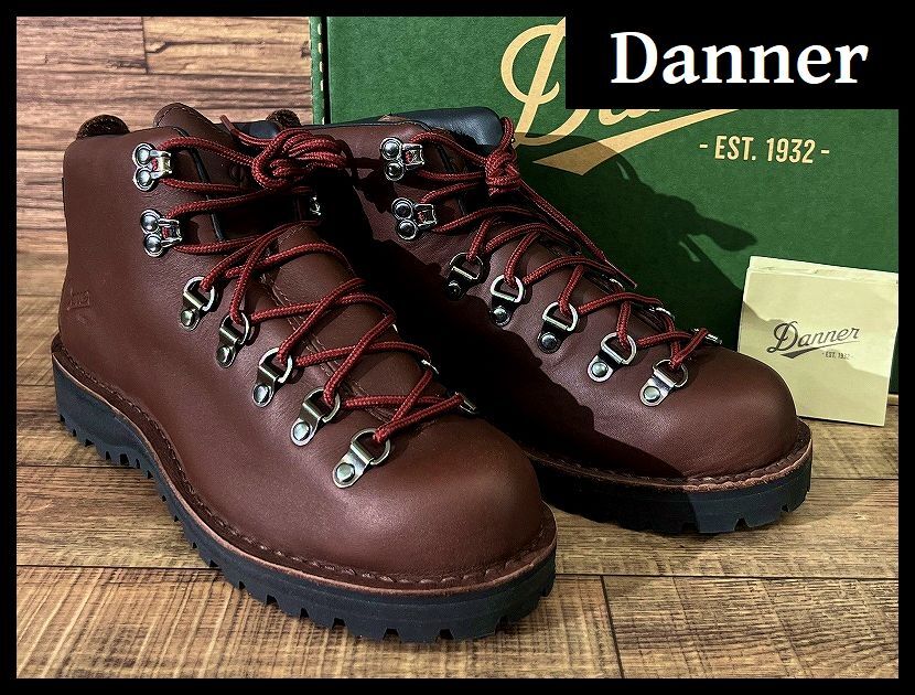  бесплатная доставка новый товар Danner Danner D121005 TRAIL FIELD Trail поле Gore-Tex кожа треккинг ботинки Vibram подошва чай 26.0 ②
