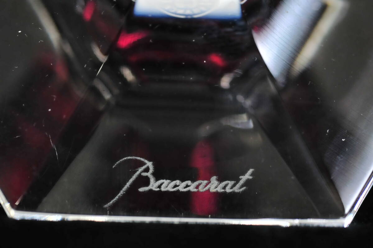 Baccarat バカラ アルクール（レッド） ワイングラス クリスタル 高さ：16㎝ ※箱無し 硝子 ゴブレット 03109018-1