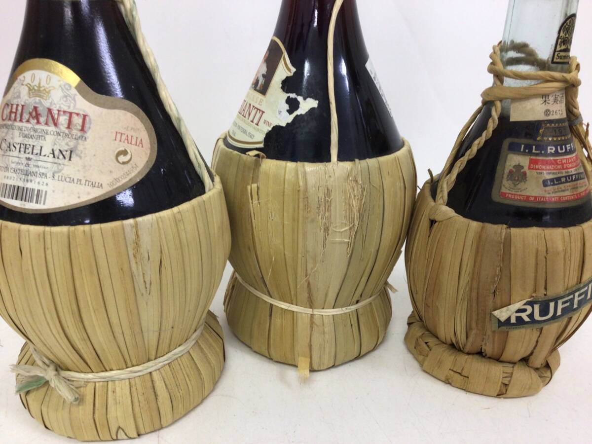 イタリアワイン キャンティ 3本セット 750ml ?14% 仕入前保管狀態(tài)不明 ジャンク 重量番號(hào):5(L-11)