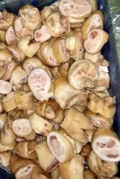 【業務用】^_^／豚足スープ用　九州産（冷凍）10kg1980円　豚足輪切り　居酒屋！食堂！中華料理！ラーメン★★★★★☆_画像2