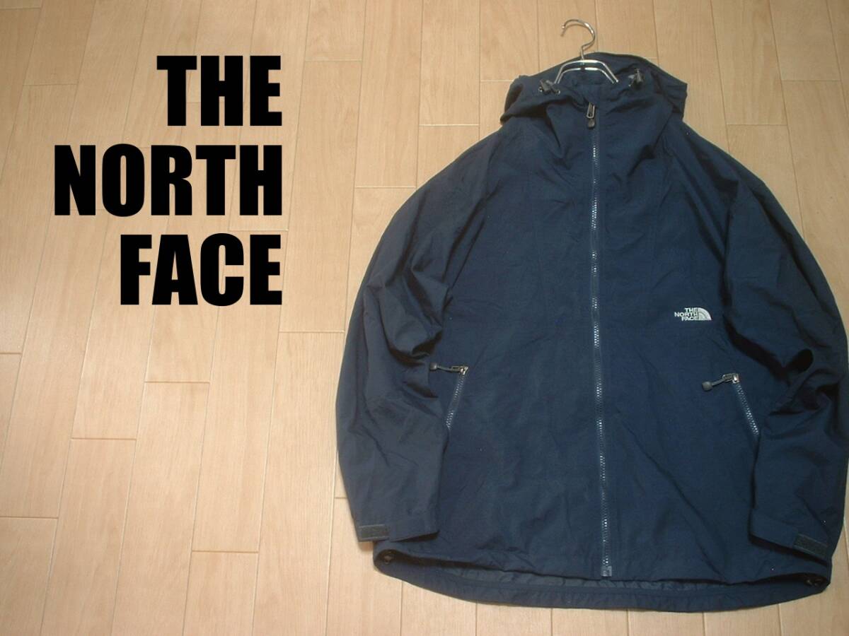 売り切りTHE NORTH FACEコンパクトジャケット美品M紺ネイビー正規(guī)NP11410ザ ノースフェイスCOMPACT JACKETアースカラーマウンテンパーカー