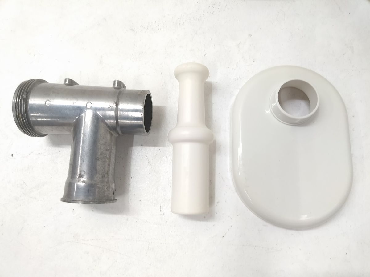 ◆ 動作品 Veritasベリタス ミートチョッパーS10 家庭用 業(yè)務用 調理器具 挽肉 ミンチ 肉挽き すり身 味噌 付屬品付き 0916-308B @100◆