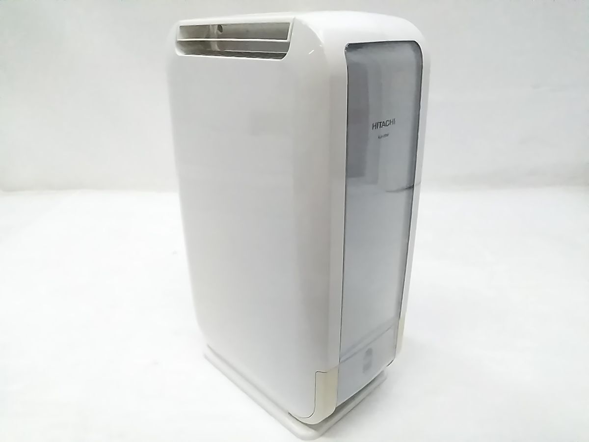 ★動作品 日立 HITACHI HJS-D562 衣類干燥除濕機 除濕能力5.6L ホワイト 梅雨 濕気 7-11畳 2018年制 0924-330G ○ @140★