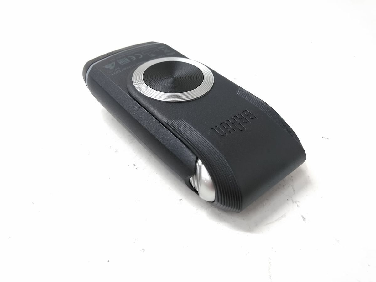 ◆ 未使用品 Braun ブラウン M-30 Type:5604 シェーバー モバイルシェーブ 電池式 本體のみ ブラック 0925-308A @60◆