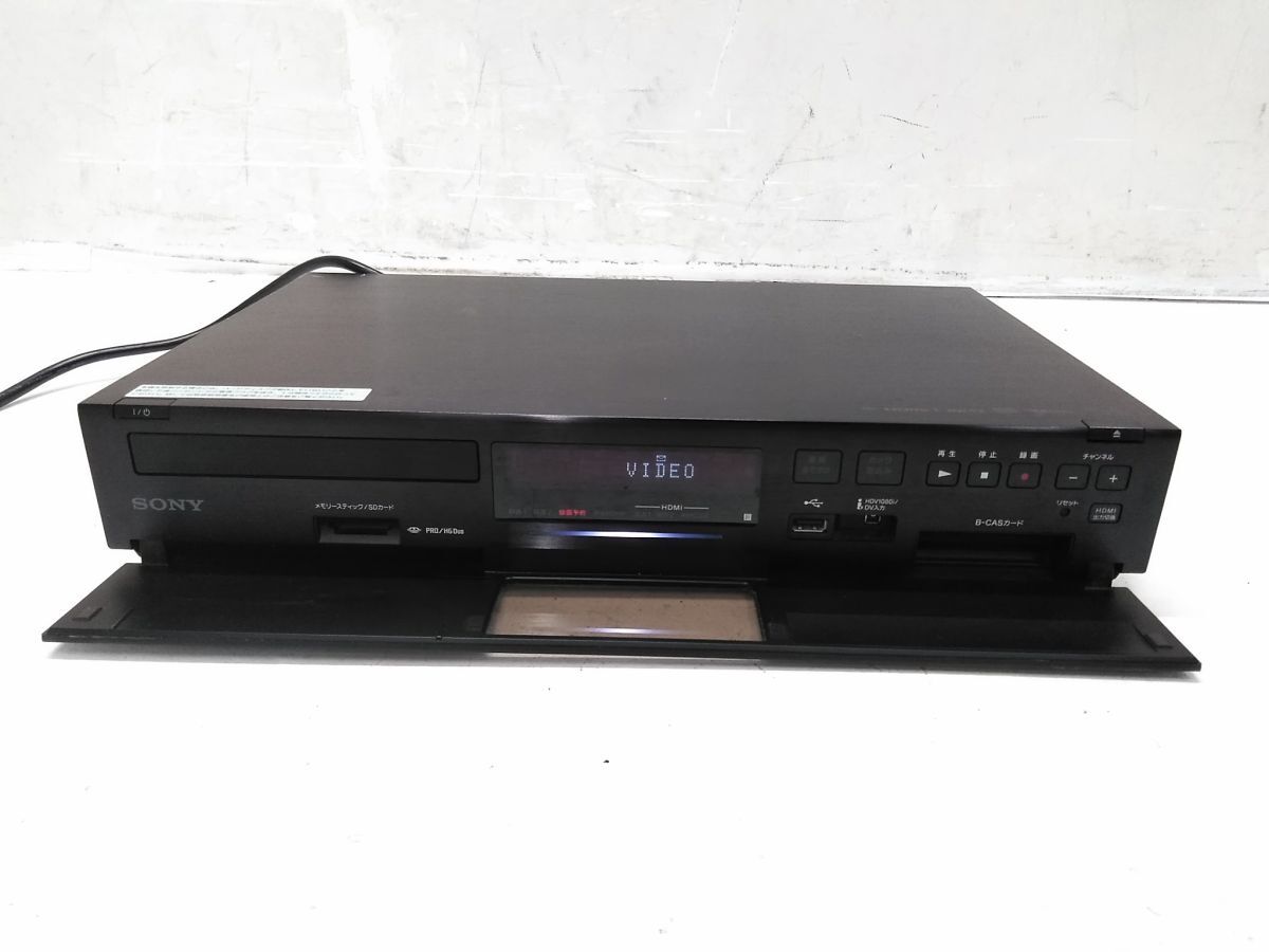 ?訳あり SONY ソニー BDZ-AX1000　HDD/BDレコーダー 1TB 2チューナー 2010年制 0926-95F @100?