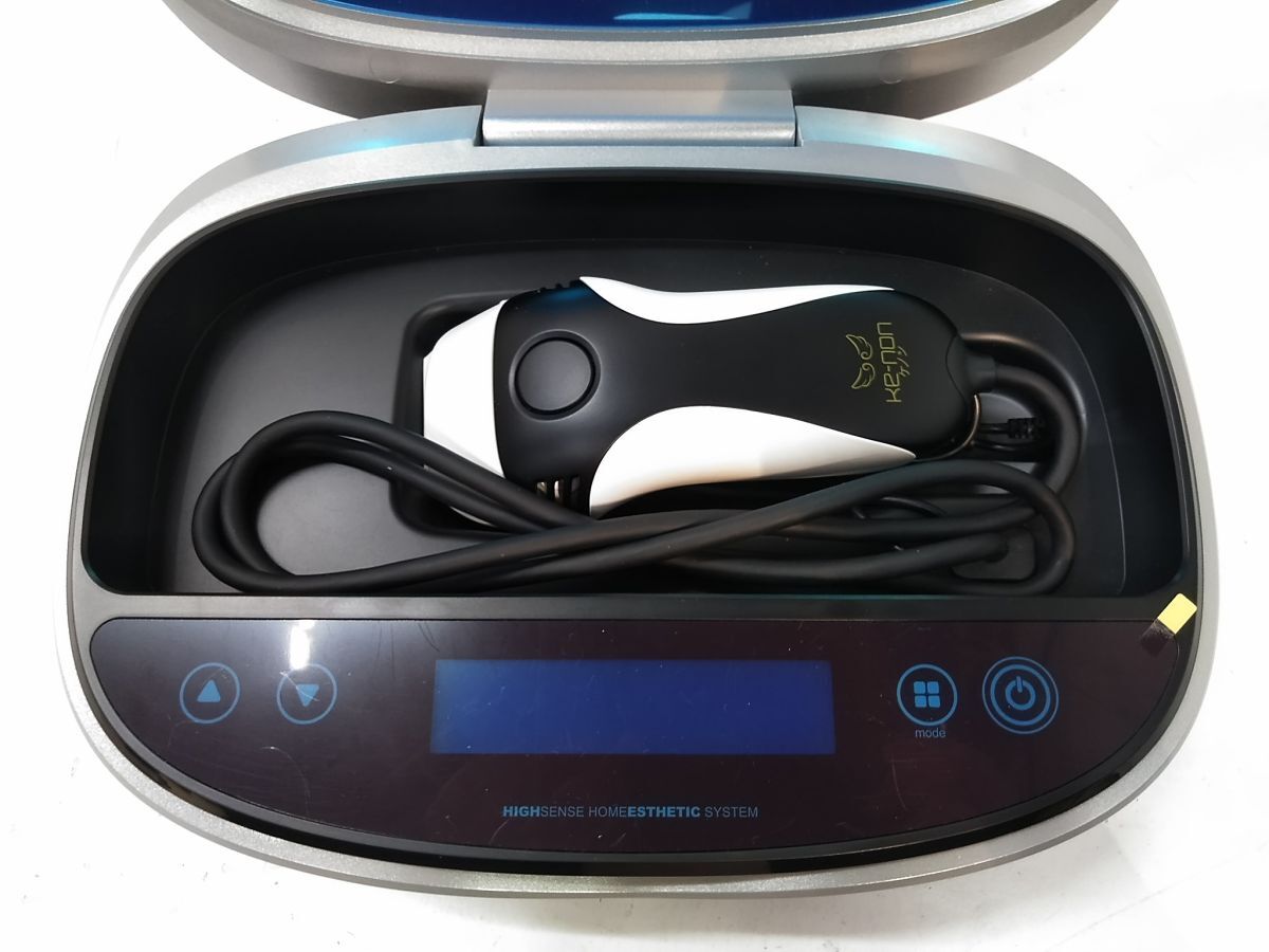 ◆エムテック ke-non ケノン Ver 7.1 NIPL-2080 光美容器 家庭用 脫毛器 フラッシュ式 美容機(jī)器 ブラック 元箱付き 0925-313B @80◆