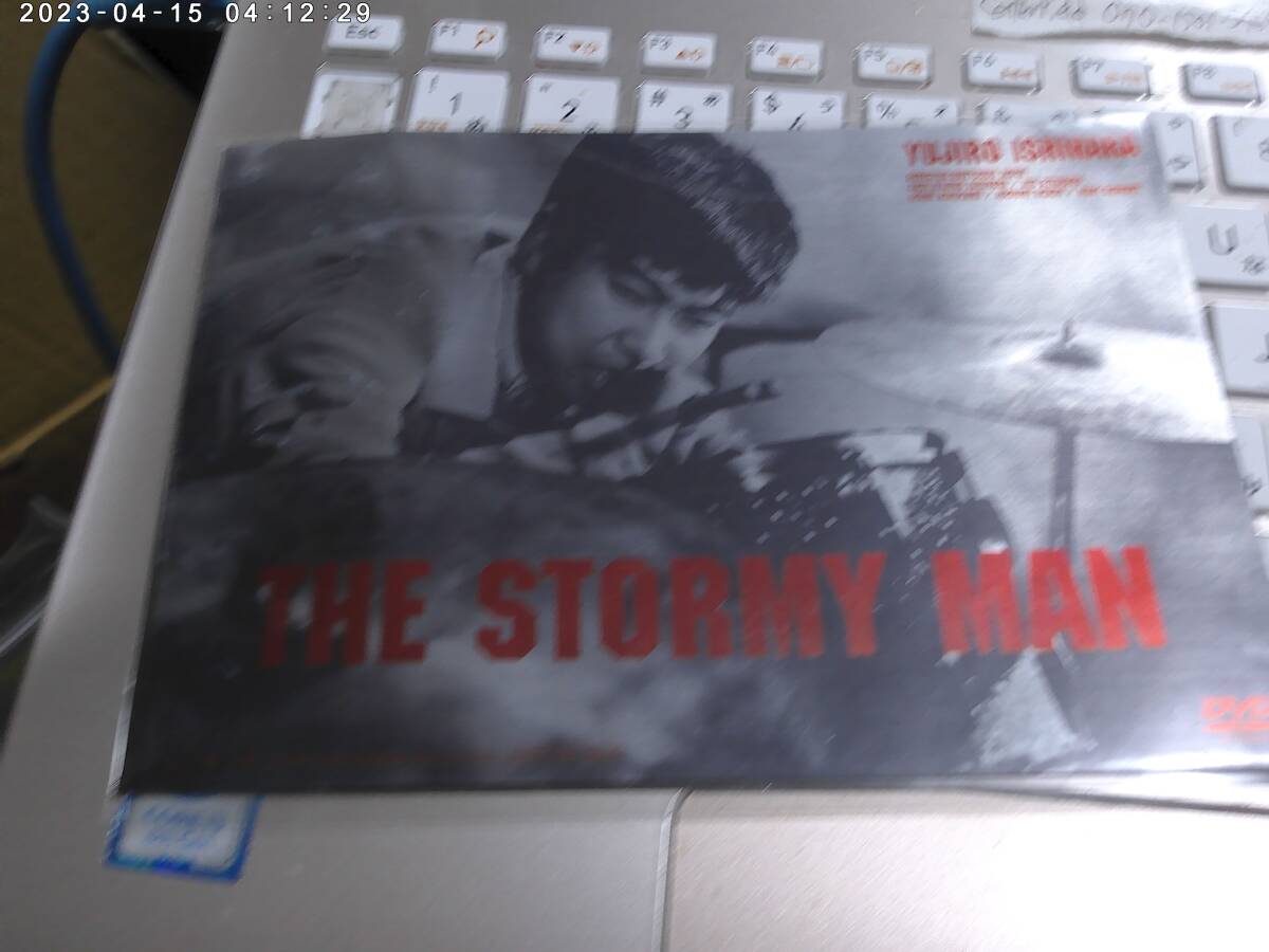 石原裕次郎 YUJIRO ISHIHARA / A WARM MISTY NIGHT:THE STORMY MAN: ESCAPE INTO TERROR DVD特典フォトステッカー3枚セット 未使用_画像3
