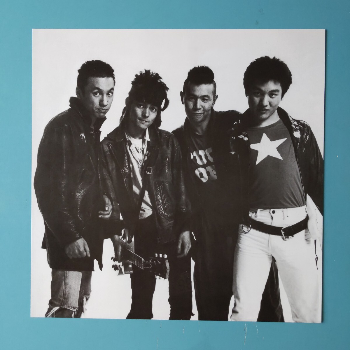 【帯付美品/試聴済LP】THE BLUE HEARTS『ザ?ブルーハーツ』甲本ヒロト 真島昌利★MEJR-30001 リマスター盤★ロゴ型紙付