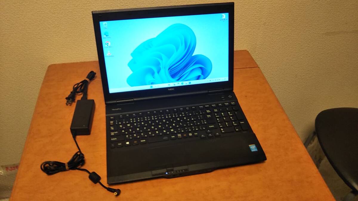 即使用可能:爆速SSDメモリー8GBWIFI&Bluetooth内臓仕様/Windows11pro(24H2)&office2021/Core i5-4200M 2.50GHz/NEC VersaPro VK25T