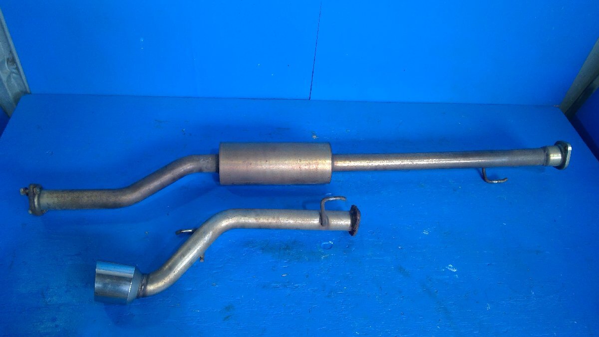 (S)　ホンダ ライフ JB1 E07Z 2WD BLITZ ブリッツ NUR SPEC-K ニュルスペックK ステンレスマフラー 2分割 ※個(gè)人宅配送不可支店止め