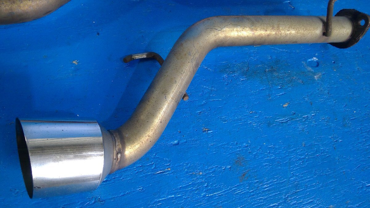 (S)　ホンダ ライフ JB1 E07Z 2WD BLITZ ブリッツ NUR SPEC-K ニュルスペックK ステンレスマフラー 2分割 ※個(gè)人宅配送不可支店止め