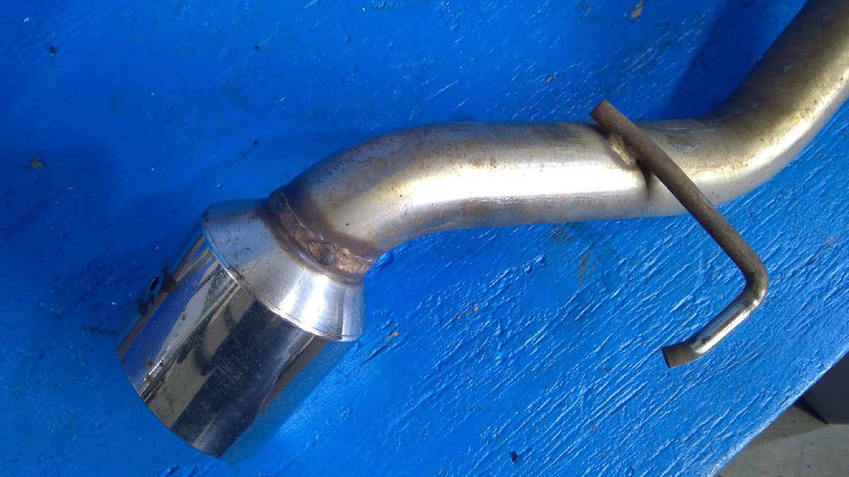 (S)　ホンダ ライフ JB1 E07Z 2WD BLITZ ブリッツ NUR SPEC-K ニュルスペックK ステンレスマフラー 2分割 ※個(gè)人宅配送不可支店止め