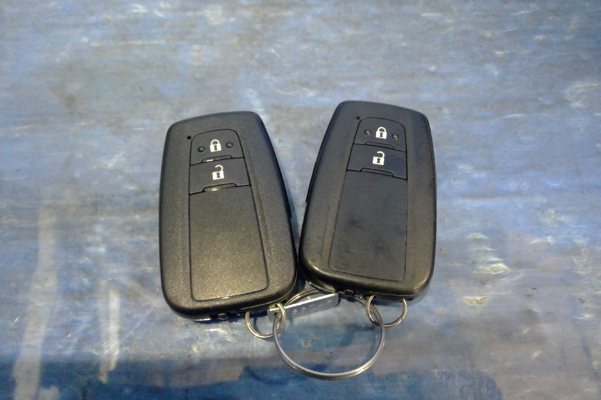 (H)トヨタ プリウス/ZVW51/ZVW50/50系 スマートキー 鍵 2ボタン 2個(gè)セット [2503948]