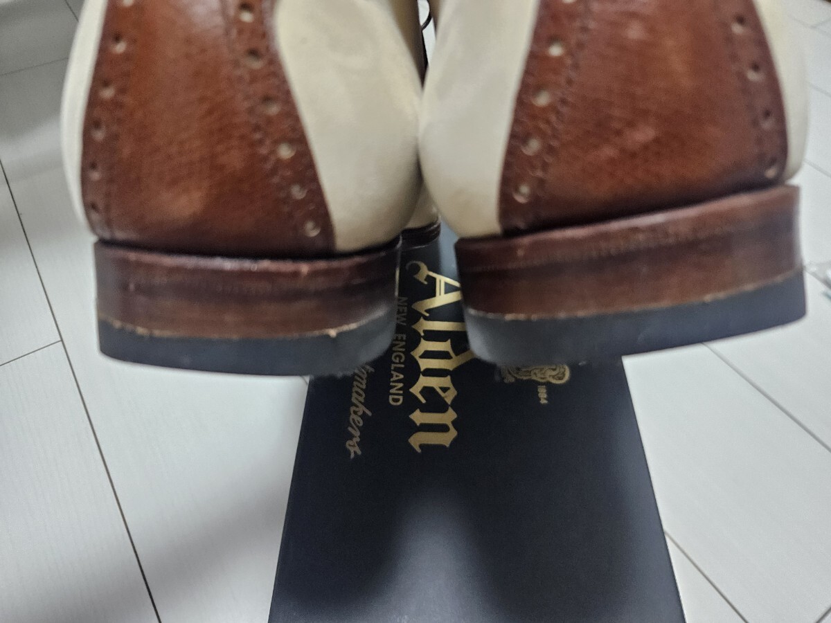 Alden　アナトミカ　9.5D サドルシューズ_画像3
