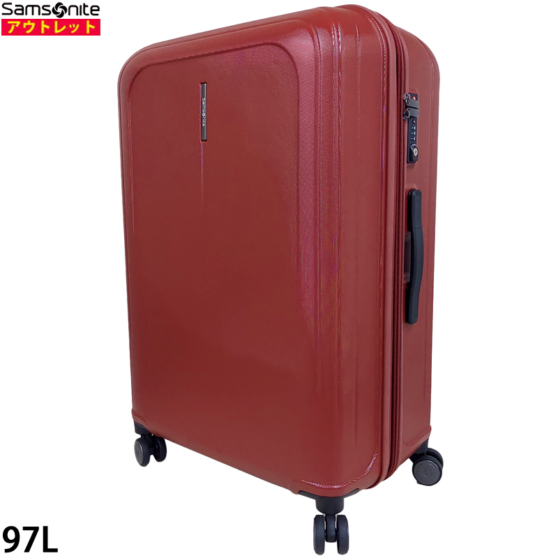 アウトレット！ サムソナイト 97L T5 スピナー75/28 レッド GI5*00007 キャリーケース スーツケース トラベルバッグ 送料無料_画像1