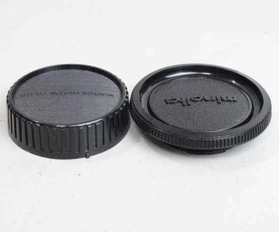 082017 【美品 ミノルタ】 MINOLTA SR MD・MCマウントレンズリアキャップ＆ボディキャップ_画像4