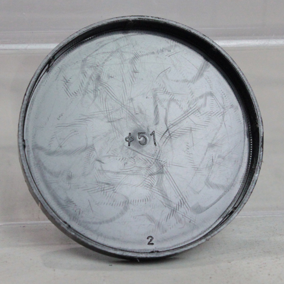 090307 【並品 ペトリ】 PETRI 内径 51mm (フィルター径 49mm) かぶせ式レンズキャップ_画像2
