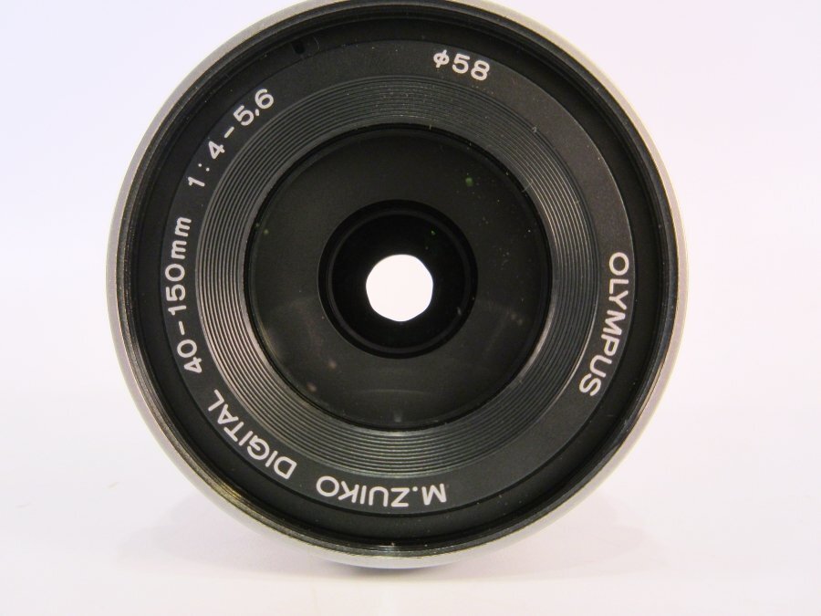 OLYMPUS M.ZUIKO DIGITAL 40-150ｍｍ F4-5.6 R ED MSC 望遠(yuǎn)ズームレンズ マイクロフォーサーズマウント 動作未確認(rèn) / s475