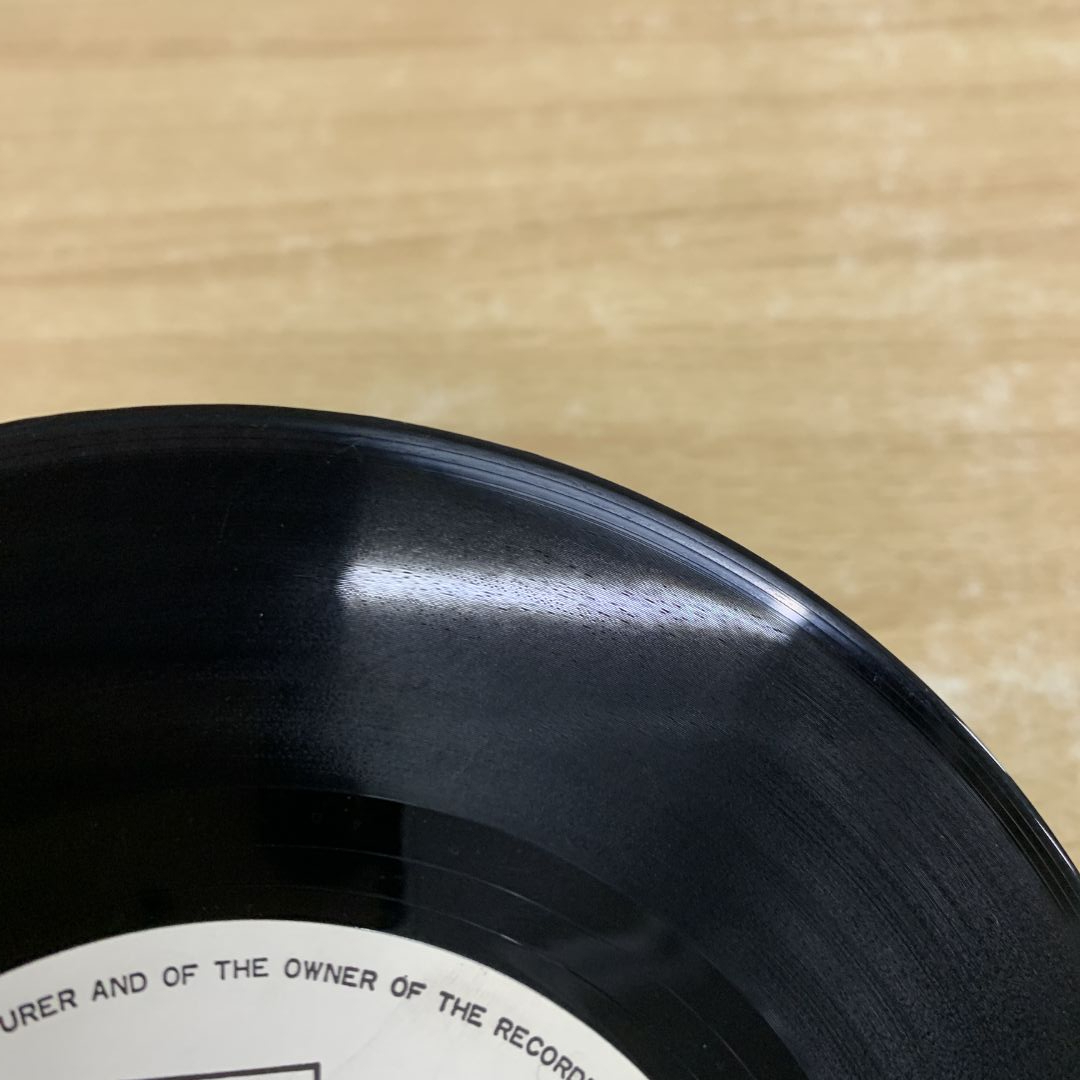 ●01)【1點(diǎn)限り!】【サイン入り?見本盤】清水健太郎/きれいになったね/EPレコード/7インチ/プロモ/白ラベル/國內(nèi)盤/06SH 343/A