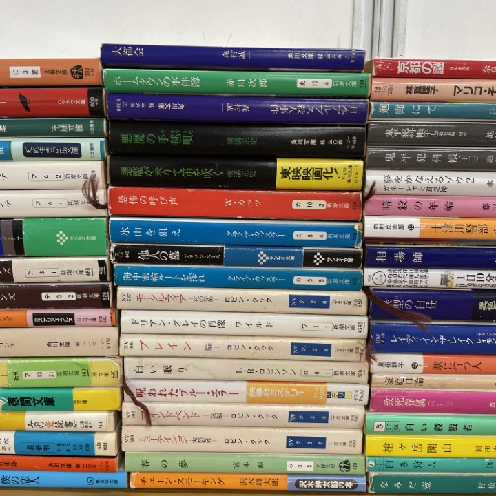 ▲01)【1点限り!】ミステリー・雑学など 文庫本まとめ売り約50冊大量セット/小説/文学/文芸/アガサ・クリスティー/長編/池波正太郎/B_画像3