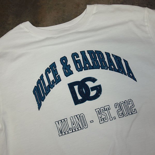 DOLCE&GABBANA◇ドルチェ＆ガッバーナ　子ども用半袖プリントTシャツ◇9/10・132-143cmサイズ　ホワイト 美品_画像2