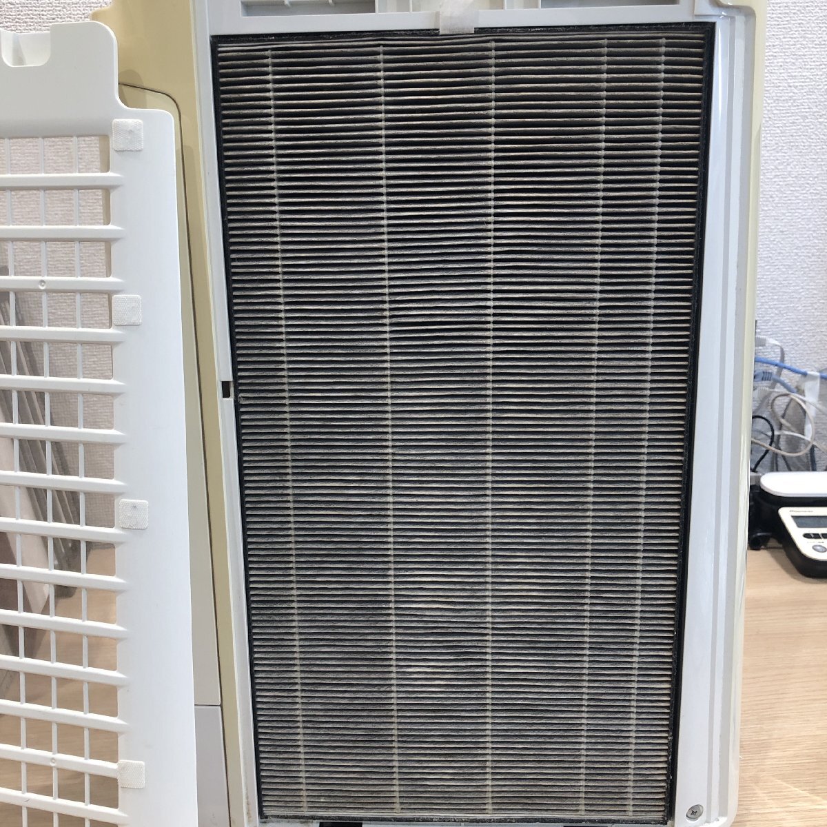 [ электризация OK/ текущее состояние товар /KU]SHARP sharp "plasma cluster" система очищения воздуха ионами увлажнение очиститель воздуха KC-H50-W 2018 год производства простой подтверждение рабочего состояния только MZ0919