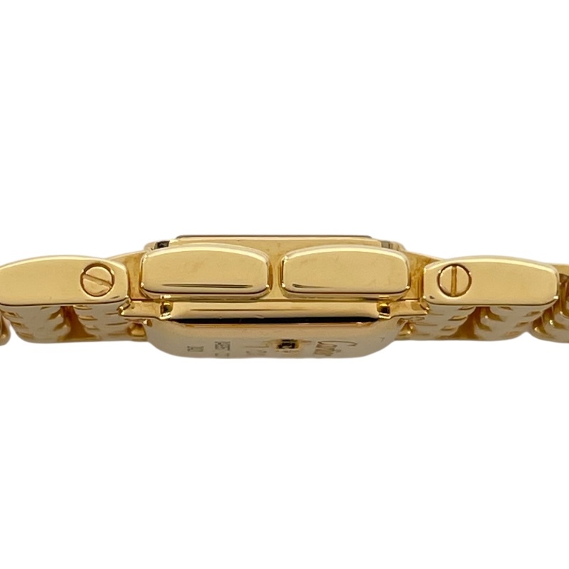 カルティエ Cartier ミニパンテール リュバン ホワイトシェル WG3001T7 ホワイトシェル K18YG 腕時計 レディース 中古_画像4