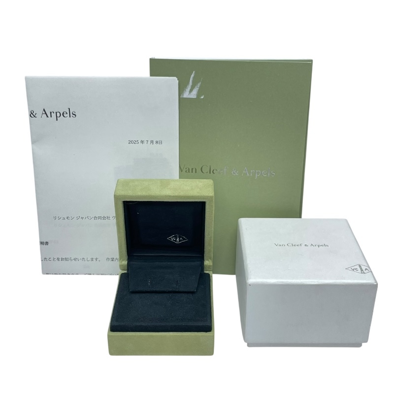 ヴァンクリーフ＆アーペル Van Cleef & Arpels フリヴォルピアスミニ ゴールド Au750 ジュエリー 中古_画像7